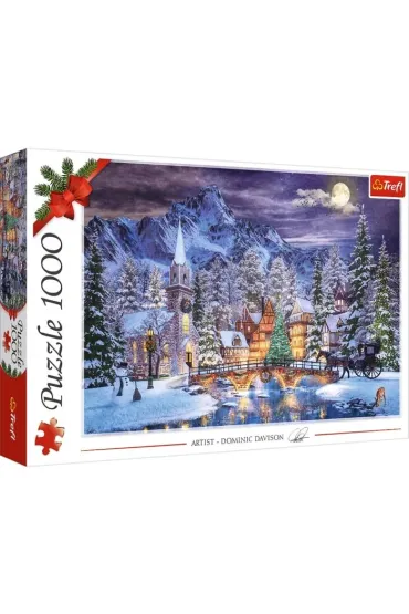 Puzzle 1000 el. �wi�teczna atmosfera Trefl