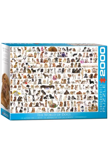 Puzzle 2000 el. �wiat ps�w Eurographics
