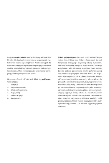 Terapia r�ki od A do Z �cie�ki grafomotoryczne - Dariusz  Wyszy�ski, Jacek  Szmalec