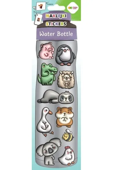 Naklejki Bubble Animals 83x286 HAPPY COLOR
