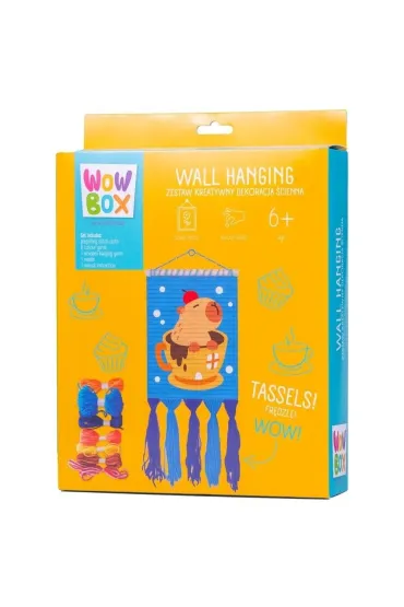 Wow Box Zestaw makrama Kapibara w fili�ance Tm Toys