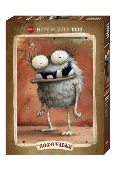 Puzzle 1000 el. Zozoville. Wielkie oczy Heye - Mateo Dineen