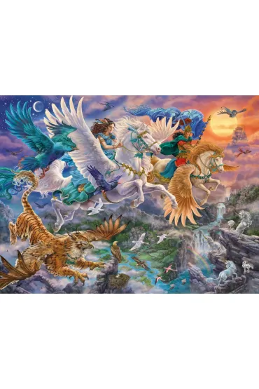 Puzzle 2000 el. Fantazja - Pegaz Ravensburger