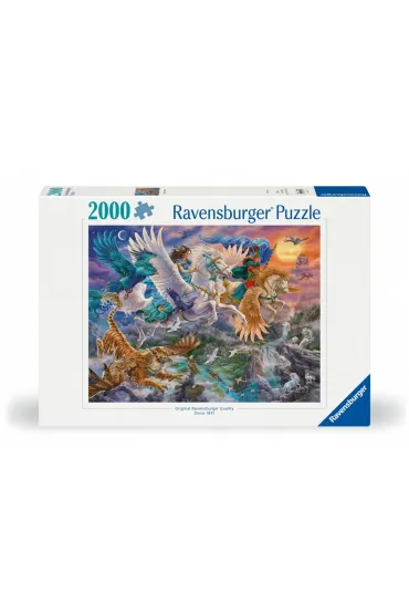 Puzzle 2000 el. Fantazja - Pegaz Ravensburger