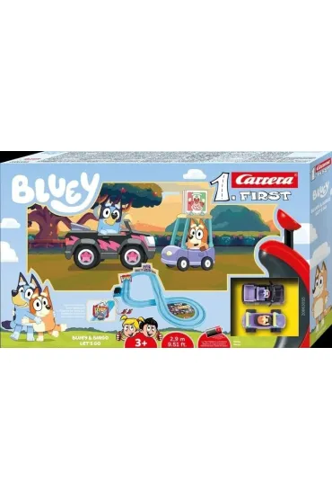 Bluey & Bingo Let's Go 2,9m Carrera