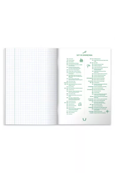 Herlitz Zeszyt A5 Eco PP Historia kratka 60 kartek