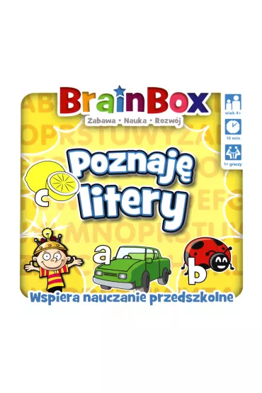 BrainBox. Poznaj litery Rebel - Wyatt Gary