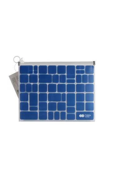 Happy Color Teczka z tworzywa z suwakiem TRENDY, Navy Blue, B5