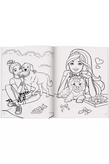 Barbie. Kolorowanka EKO
