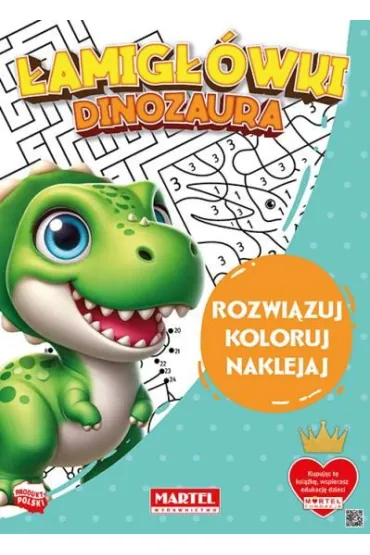 �amig��wki dinozaura + naklejki - Katarzyna Salamon