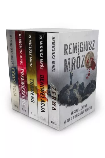 Pakiet Komisarz Forst. Tomy 1-5: Ekspozycja, Przewieszenia, Trawers, Deniwelacja, Zerwa - Remigiusz Mr�z
