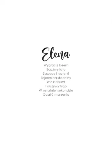 W ostatniej sekundzie. Elena. Tom 7 - Nele Neuhaus