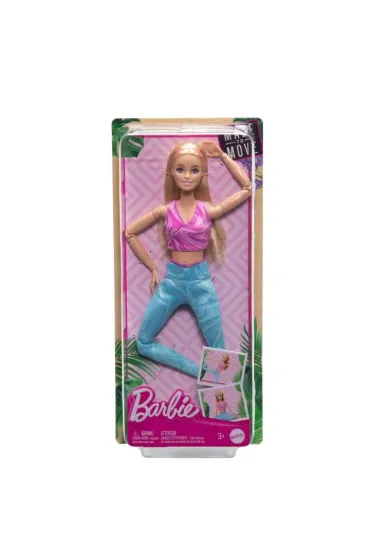Lalka Barbie Made to Move Blond w�osy Mattel