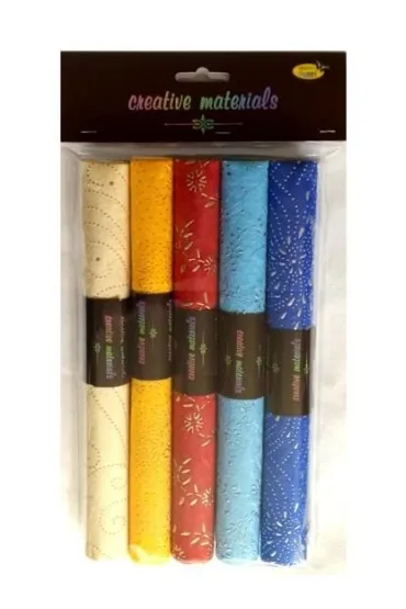 Galeria Hobby Papier czerpany ozdobny 140g, 25x35cm, 5 arkuszy