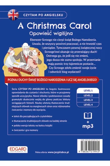 A Christmas Carol. Opowie�� wigilijna - Charles Dickens, Zuza Wollny, Pawe�  Leszczy�ski