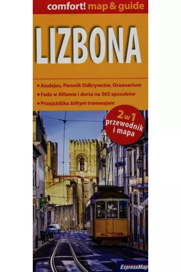 Lizbona map&guide (laminat)