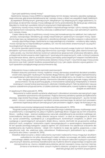 Opowiedz o... Terapia zaburze� mowy u dzieci z afazj� dysfazj� dzieci�c� lub op�nionym rozwojem mowy - Anna To�ska-Szyfelbein