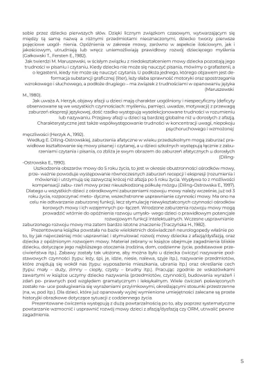 Opowiedz o... Terapia zaburze� mowy u dzieci z afazj� dysfazj� dzieci�c� lub op�nionym rozwojem mowy - Anna To�ska-Szyfelbein