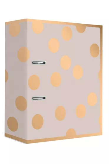 Interdruk Segregator A4/75K Satin Metallic Dots