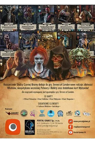 Terrors of London. S�udzy Czarnej Bramy Portal Games
