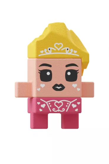 Mini Waffle Princess Klocki konstrukcyjne Mini Waffle 148 element�w Ksi�niczka Wie�a Fantazji MARIOINEX 905791