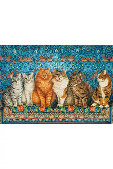 Puzzle 500 el. Cat Aristocracy Castorland