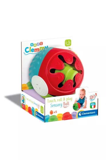 Clemmy - Pi�eczka sensoryczna Clementoni