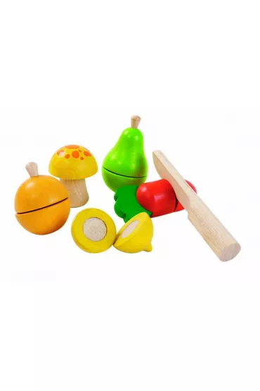 Warzywa i owoce zabawki drewniane Plan Toys