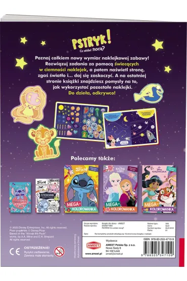 DISNEY MIX. PSTRYK  CO WIDA� NOC�