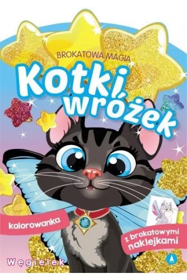 Brokatowa magia. Kotki wr�ek. W�gielek