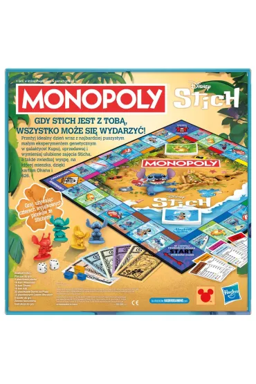 Monopoly Stitch, gra Hasbro