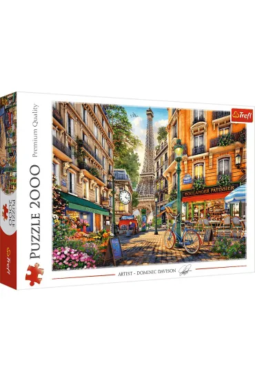 Puzzle 2000 el. Popo�udnie w Pary�u Trefl