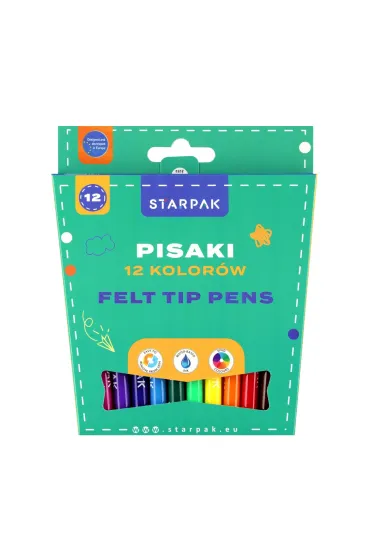 Pisaki STARPAK 569659 12 kolor�w