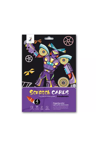 Twoje Hobby Transformers. Magiczna zdrapka - wydrapywanka 21.0 x 29.8 cm