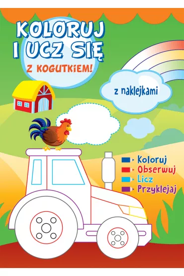 Koloruj i ucz si� z kogutkiem!