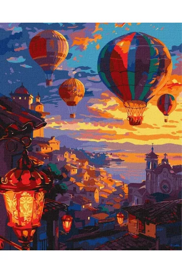 Ideyka Malowanie po numerach - Niebo pe�ne.. 40x50cm