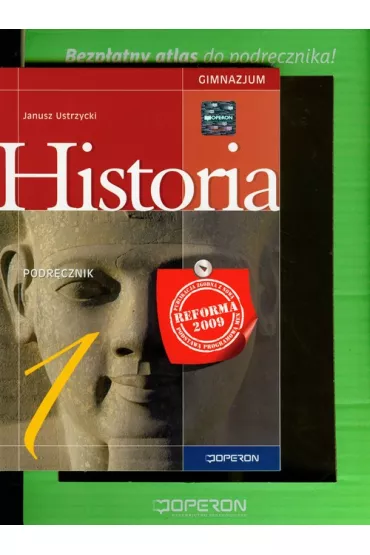 Historia. Gimnazjum. Klasa 1. Podr�cznik z atlasem - Janusz Ustrzycki