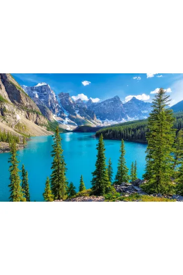Puzzle 500 el. Spring at Moraine Lake, Canada Castorland