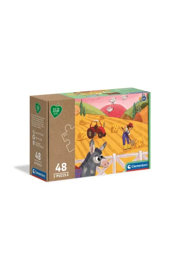 Puzzle 3x48 el. Play for future. Zwierz�ta Clementoni