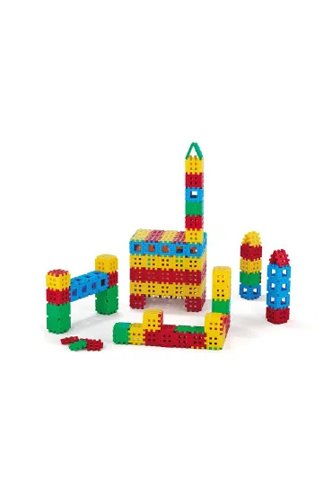 Klocki konstrukcyjne dla najm�odszych Klocki konstrukcyjne Waffle 170 element�w Standard MARIOINEX 900277