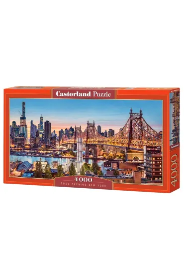 Puzzle 4000 el. Good Evening New York Castorland