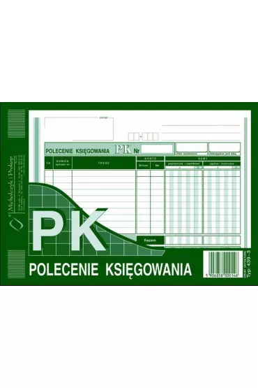 Michalczyk i Prokop Druk Polecenie Ksi�gowania A5