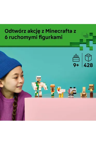 LEGO Minecraft Atak kurzego je�d�ca na pustyni 21592