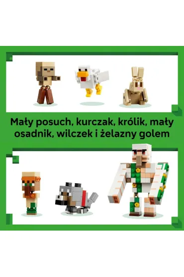 LEGO Minecraft Atak kurzego je�d�ca na pustyni 21592
