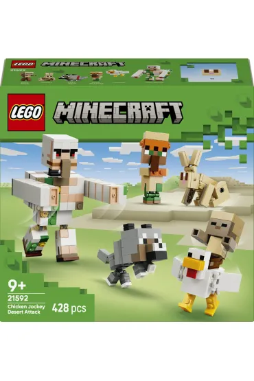 LEGO Minecraft Atak kurzego je�d�ca na pustyni 21592