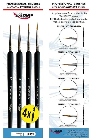 P�dzelek standard zestaw