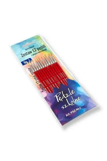 Penword P�dzle szkolne z w�osia naturalnego nr 1 12 szt