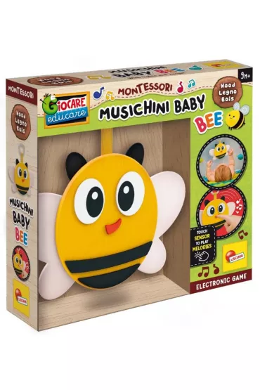 Montessori Baby Wood - Muzyczna pszczo�a Lisciani