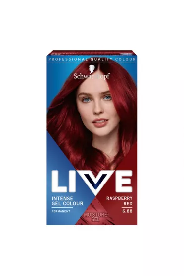 Schwarzkopf Live Intense Gel Colour koloryzacja do w�os�w w �elu 6.88 Raspberry Red