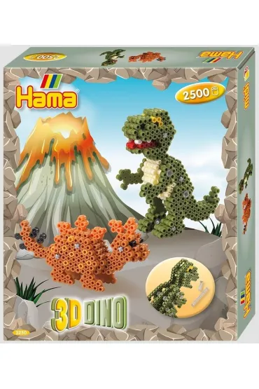 Hama Koraliki �winka Dinozaury 3D 2500